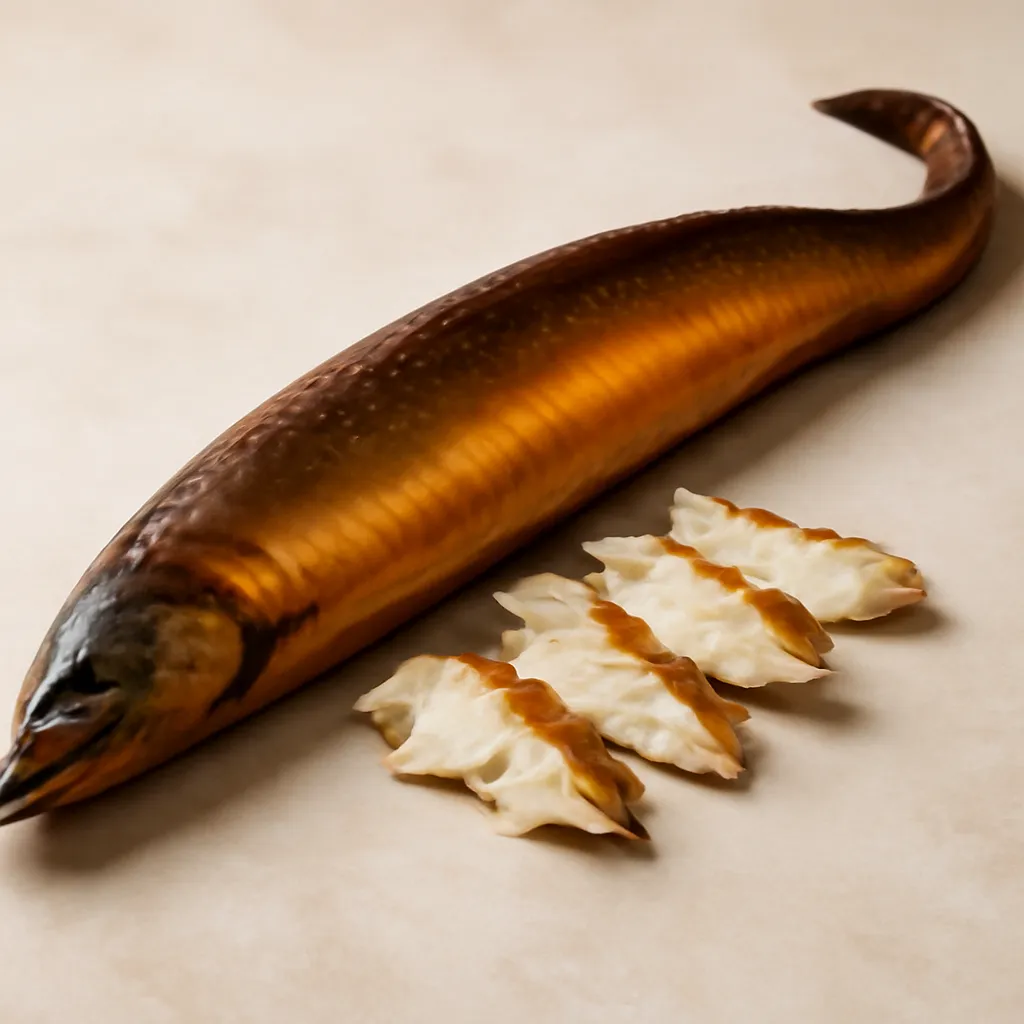 Smoked eel