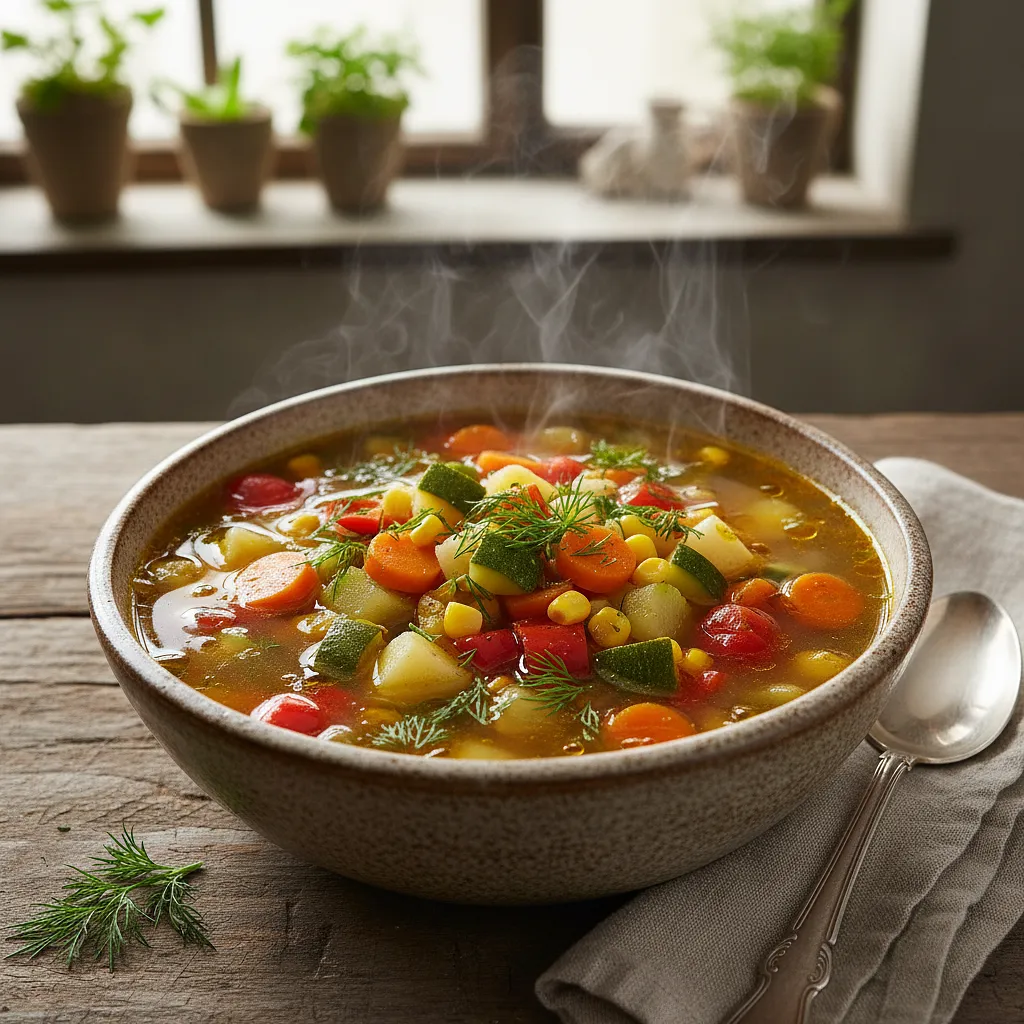 Zupa jarzynowa z koperkiem - photo 1