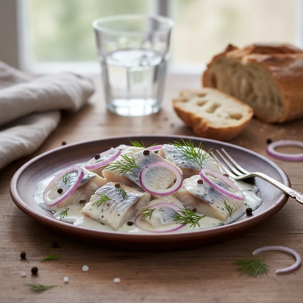 Śledź w śmietanie z cebulką - photo 1