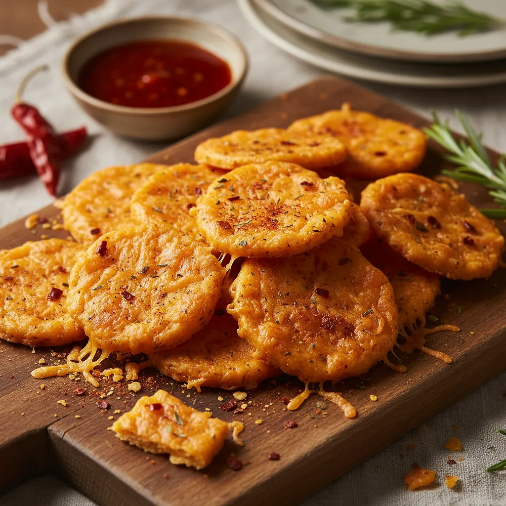 Pikantne krakersy z serem - photo 1