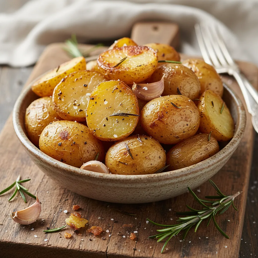 Pieczone ziemniaki z rozmarynem - zdjęcie 1