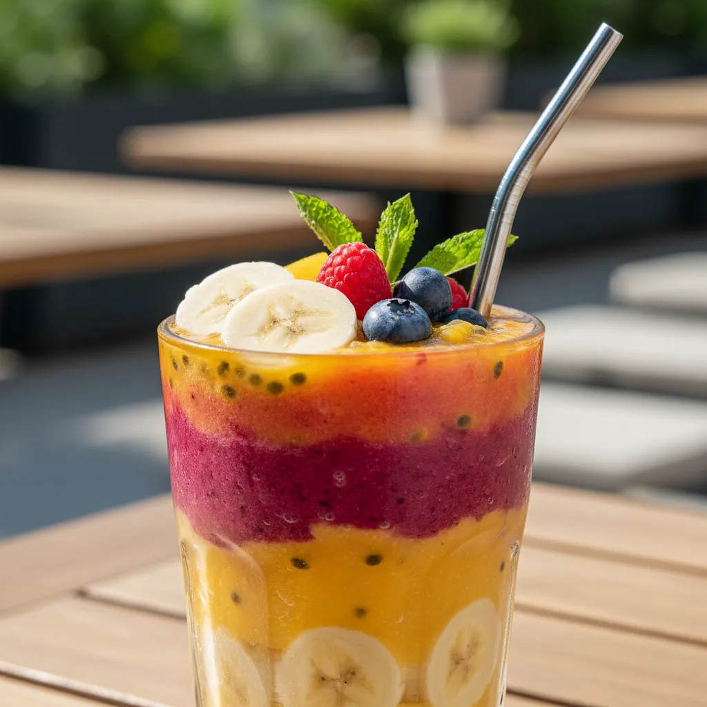 Sylwestrowe Smoothie Owocowe z Bananem - zdjęcie 1