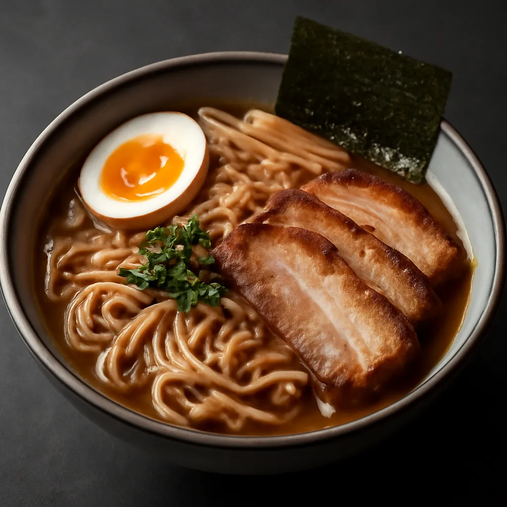 Miso ramen with chashu - photo 1