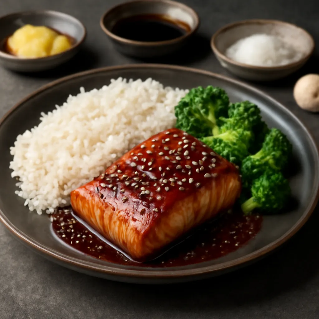 Teriyaki with Salmon - photo 1