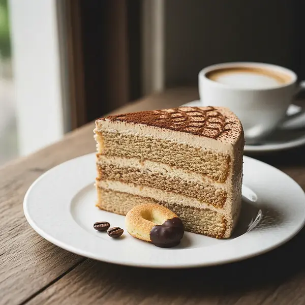 Cappuccino Cake 'Velvety Moment'