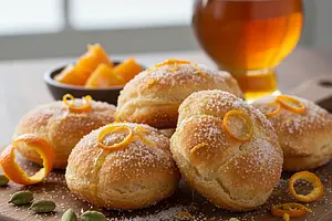 Beer Crust with a Hint of Cardamom and Orange Zest