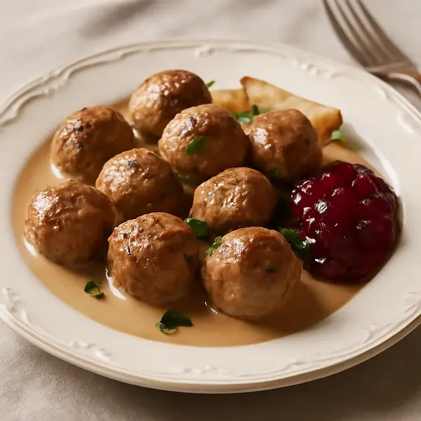 Klopsiki szwedzkie (Köttbullar)