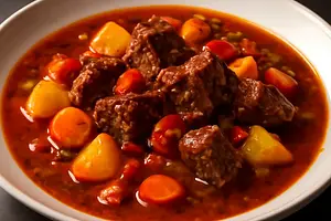 Hungarian goulash (Gulyás)