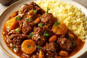 Lamb Tagine with Apricots