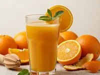 Fresh orange juice