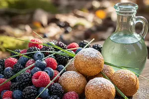 Jaglane Praliny 'Leśne Skarby Podlasia' z nutą żubrówki