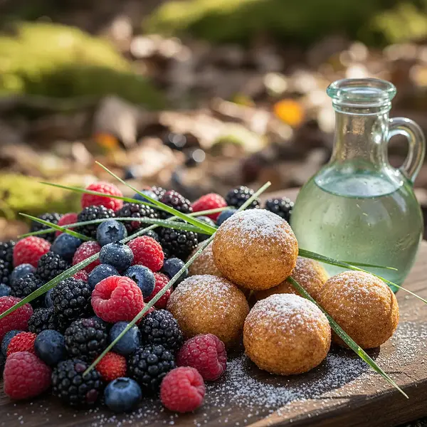 Millet Pralines 'Forest Treasures of Podlasie' with a hint of Żubrówka