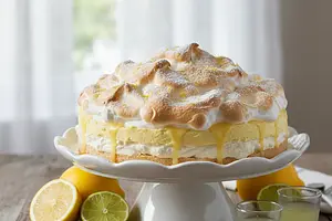 Aksamitne Ciasto Cytrynowe 'Limoncello Cloud' bez Pieczenia