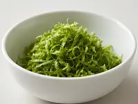 Lime zest (grated)
