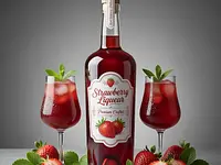 Strawberry liqueur