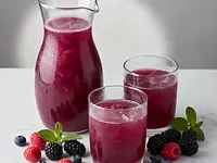 Fruit juice (raspberry or mixed)