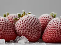 Frozen strawberries