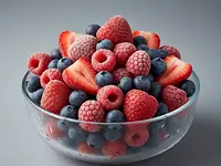 Mixed fruits (strawberries, raspberries, blueberries)