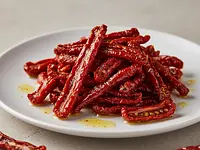 Sun-dried tomatoes in oil (drained)