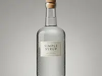 Simple syrup (sugar + water)