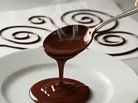 Dark chocolate (for drizzling)