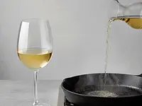 Dry white wine (optional)
