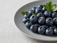 Fresh blueberries