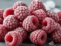 Frozen raspberries