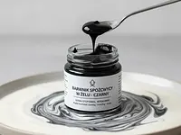 Black gel food coloring