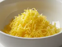 Lemon zest (grated)