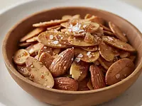 Roasted almonds