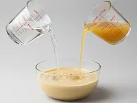 Water or vegetable broth