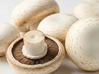 White mushrooms