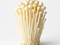 Enoki mushrooms