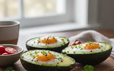 Stuffed Eggs with Avocado