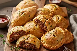 Paszteciki z mięsem
