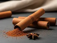Ground cinnamon
