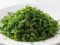 Fresh dill or parsley leaves