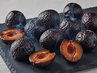Smoked plums
