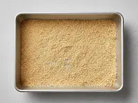 Breadcrumbs for dusting the pan