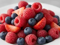 Fresh berries (mix of raspberries, blueberries, strawberries)