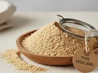 Whole wheat flour (type 1850 or 2000)