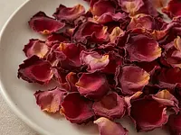 Edible rose petals