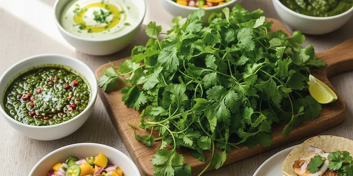 5 Sposobów na Wykorzystanie Resztek Świeżej Kolendry