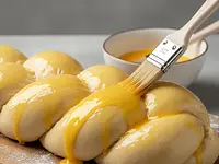 Egg yolk for brushing