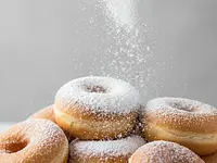 Powdered sugar for decoration