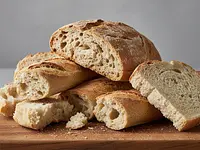 Czerstwe pieczywo (np. ciabatta)