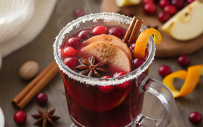 Korzenny Grzaniec Jabłkowo-Żurawinowy