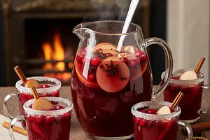 Korzenny Poncz Jabłkowo-Żurawinowy