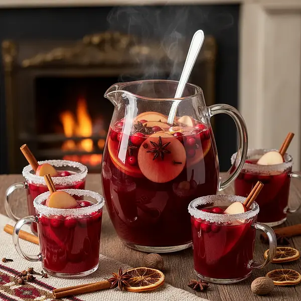 Korzenny Poncz Jabłkowo-Żurawinowy